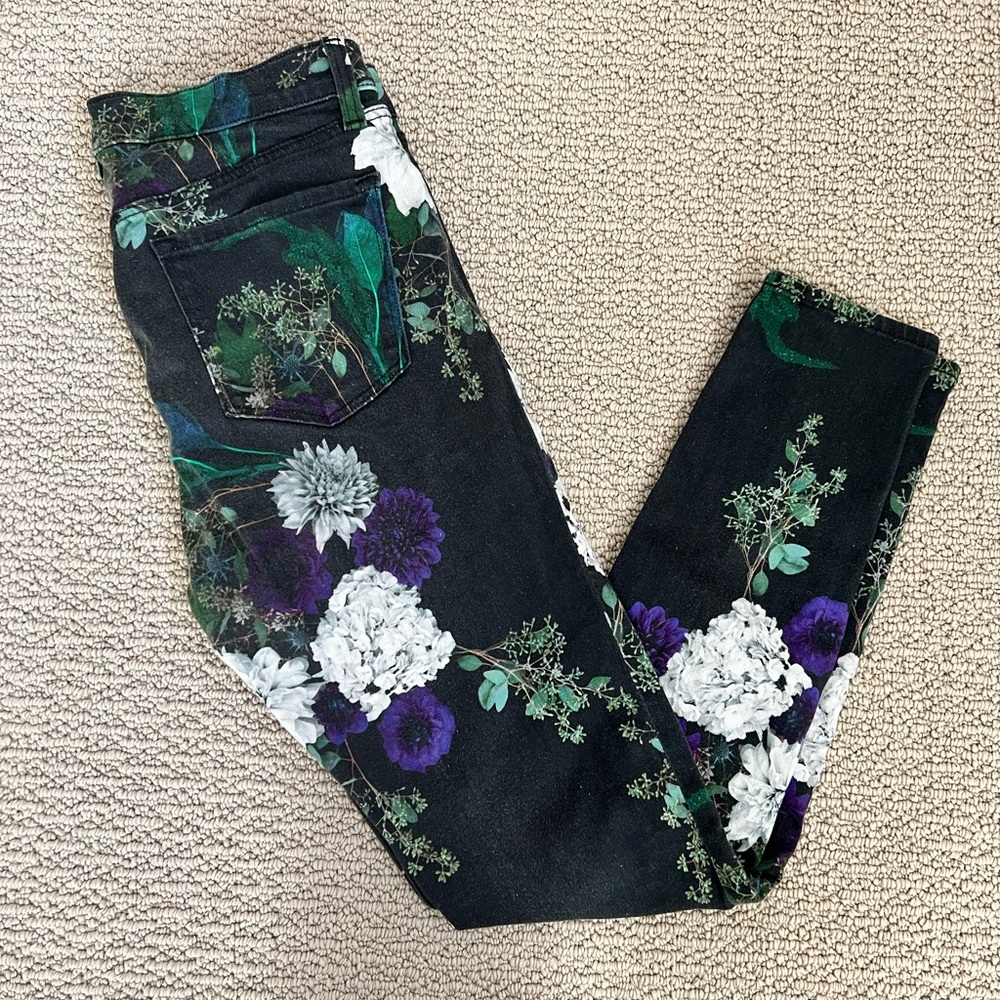 J Brand mid rise skinny jeans